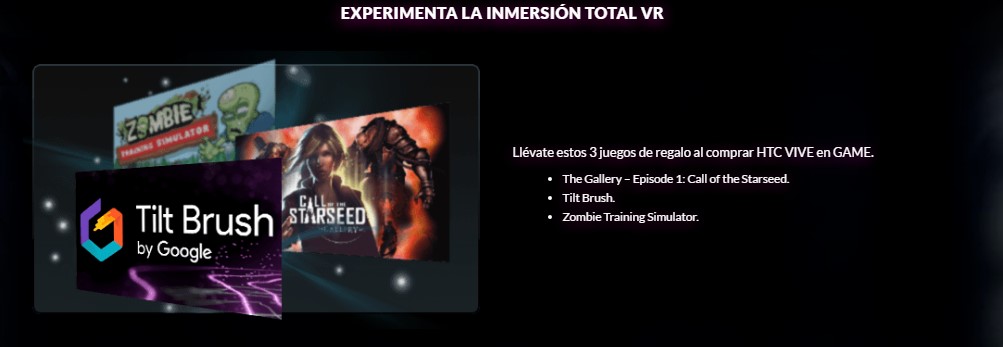 Juegos HTC Vive pack de Lanzamiento Juegos HTC Vive pack de Lanzamiento